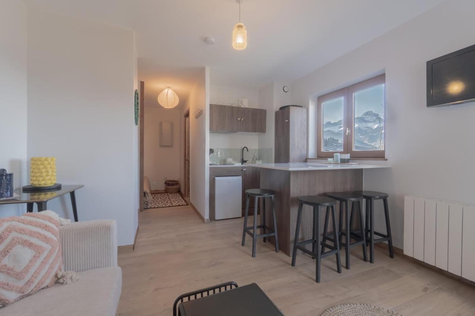 Appartement La Biche Combloux Dış mekan fotoğraf