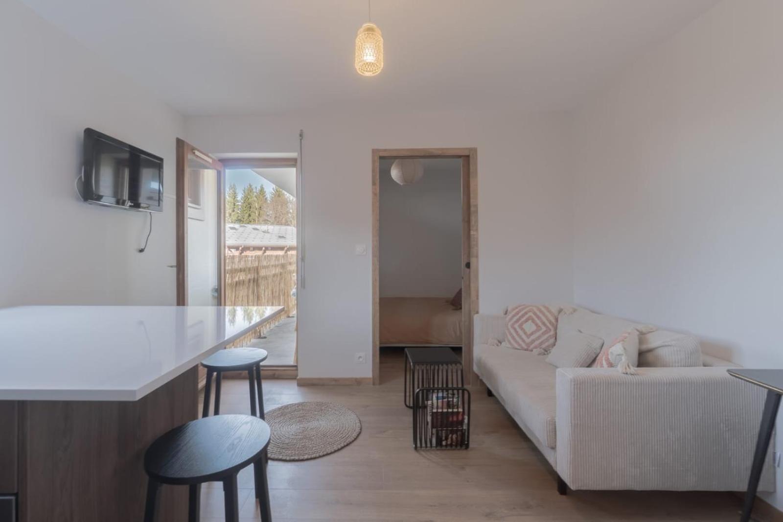 Appartement La Biche Combloux Dış mekan fotoğraf