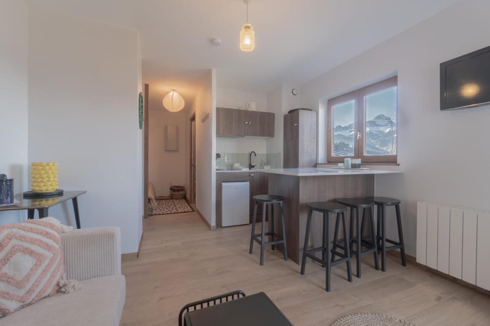 Appartement La Biche Combloux Dış mekan fotoğraf